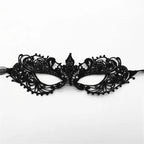 New Women Hollow Lace Face Mask Masquerade Sexy Cosplay Prom Party Props Costume Mask Nightclub Halloween Black Eye Mask