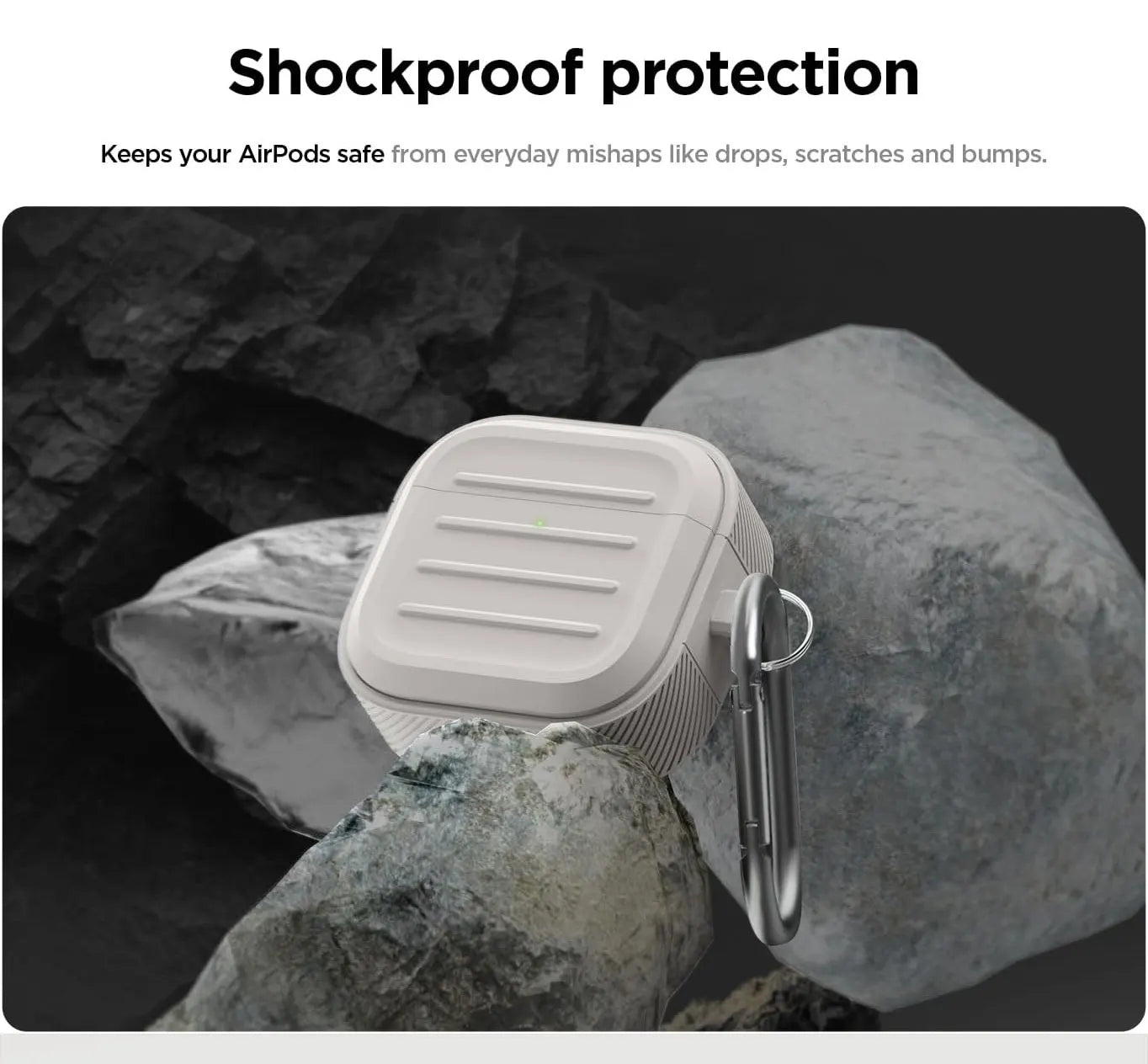 AirPods Pro Case Cover with Key buckle Soft Silicone Protective Case for Apple AirPod Pro 2nd/1st Generation Case for Women Men Main image