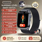 New Health Watch Uric Acid Blood Pressure Blood oxygen Body Analysis Body Fat SmartWatch ECG+PPG Bluetooth call Clock Women Men