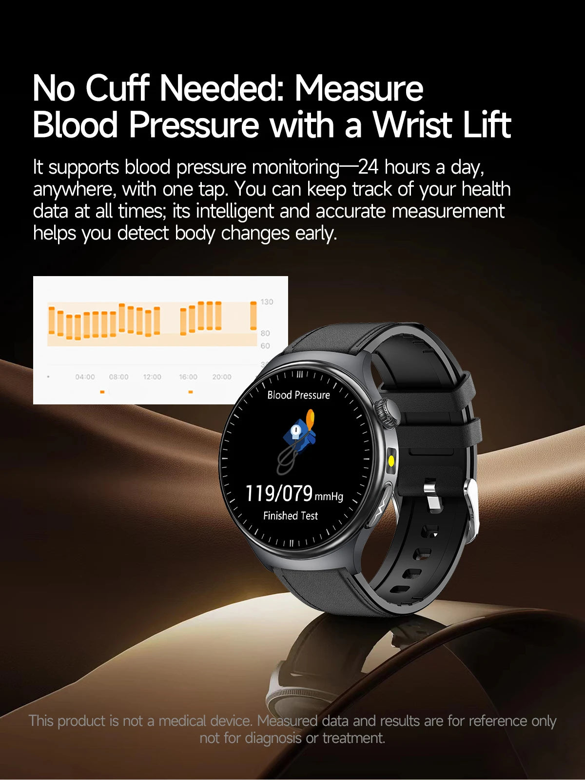 New Accurate ECG Smart Watch Blood Lipids Five Viscera Health Check Body Temperature BT Call Sports Smart Watches For Men 2026