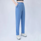 1/3 piece set summer women's letter printed pocket casual pants, comfortable plus size youth student sports running harem pants