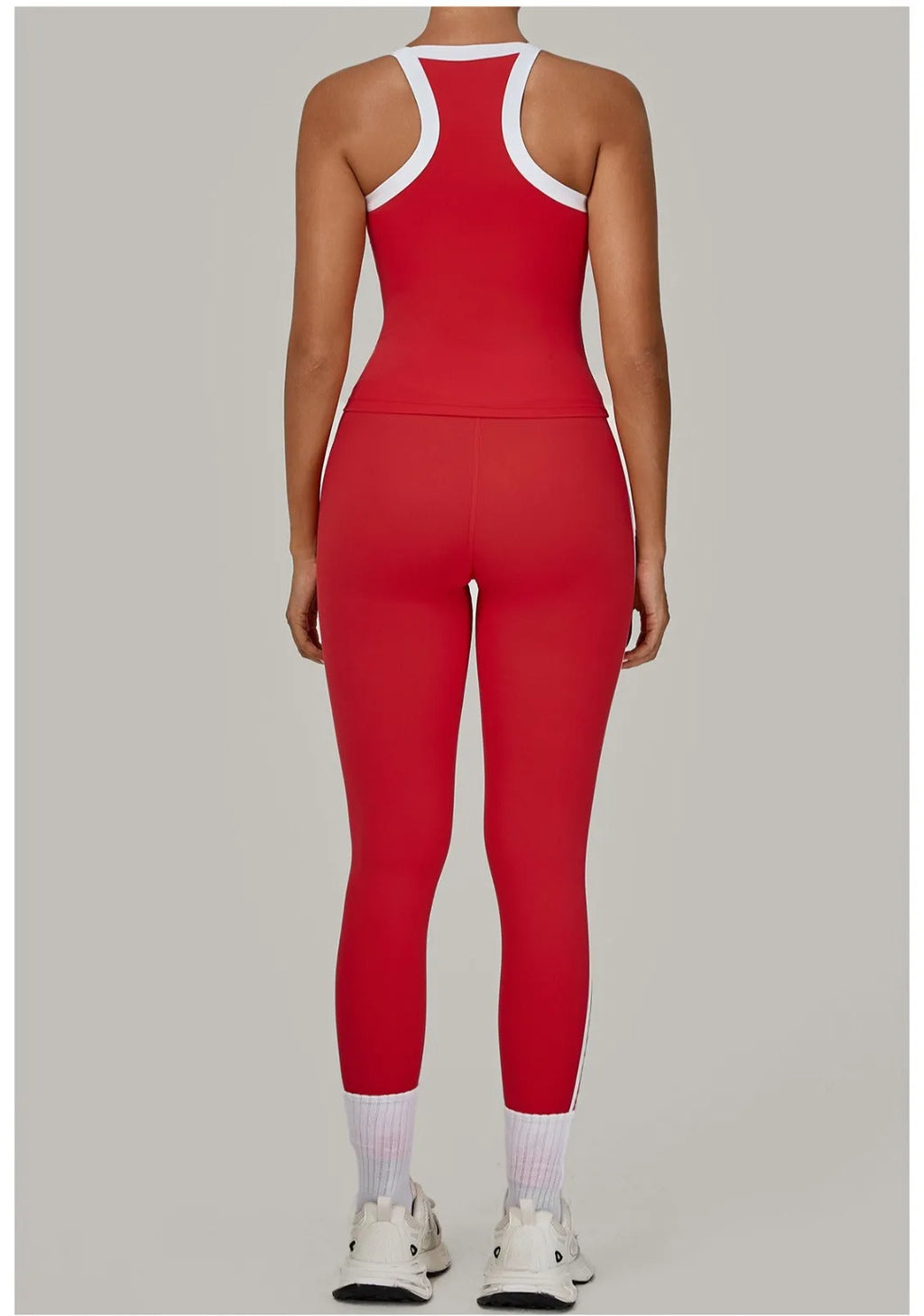 2PCS Women's Yoga Set High Waist Peach Hip Removable Padding Sports Bra Pants Fitness Suit Running Workout Gym Leggings Yoga Set