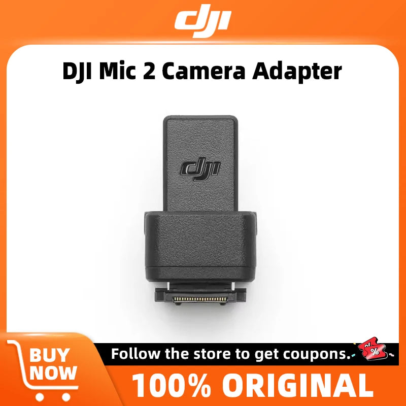 DJI Mic 2 Camera Adapter Connects the DJI Mic 2 receiver to a Sony camera's MI shoe for Sony Camera Original Accessories Main image