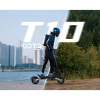 T10 Portable E-Scooter 900W Peak Power 48V 13.5/18 Ah Battery Electric Scooter for Adults 11inch Off-road Tire Scooters Electric