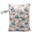 Waterproof Wet Bag Diper Bags Mummy Baby Maternity Packs Washable Zipper Diaper Caddy Organizer Dry Bag Travel Nappy Bag 30x40cm