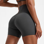 Hearuisavy Summer Soft Yoga Shorts Buttock Lift Gym Leggings Women High Waist Sports Shorts Women Running Workout Shorts Female
