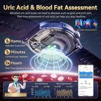 2026 New Accurate Body Health analysis Smart Watch Men ECG Blood lipids Uric acid Blood Pressure Body Fat Voice Call Smartwatch