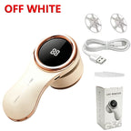 Electric Lint Remover Fabric Shaver LCD Display USB Rechargeable Portable Clothes Fuzz Remover Hair Balls Trimmer for Home