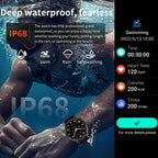 2026 New T-Rex 3 Ultra 1100mAh Smart Watch 5ATM Waterproof Outdoor Sports GPS Track Heart Rate Compass Bluetooth Call Smartwatch