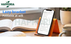 HAPPORIA Portable Foldable Silicone Phone Holder Flexible Bendable Multi Angle Adjustable Stand for Universal Phone Tablet