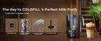 Milk Frother and Steamer, 8-in-1 Electric Frother for Coffee, 400ml Large Capacity Detachable Milk Steamer Dishwasher Safe