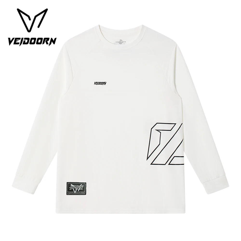 2025 Mens Quick Dry Workout T-Shirt Moisture Wicking Training Top Gym Fitness Long Sleeve Running Basketball Tee Athletic Wear