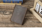Customized Passport Cover Wallet Genuine Leather Protective Cover With Airtag Case Travel Card Holder Rfid Men Women