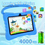 New 5G WiFi 7 Inch Kids Tablets Android 13 Quad Core 4GB RAM 64GB ROM 4000mAh Bluetooth Children's Gift Kids Software Tablet Pc