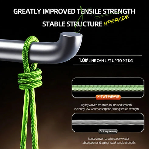 OBSEQUIO 8 Strand Braided Fishing Line 100/150/200M X8 PE Line fishing accessories For fishing equipment carp Braid Wire