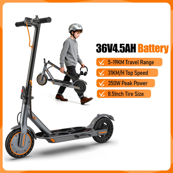 AOVOPRO Mini80C Electric Scooter for Children 350W 8.5Inch Kids Electric Scooter 31KM/H Super Speed 5-19KM APP Smart Escooter