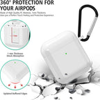 Clear Soft TPU Bluetooth Earphone Case with Lanyard Strap for AirPods Pro 2 2022 2nd Generation Air Pods 3 2 1 Cover Accessories