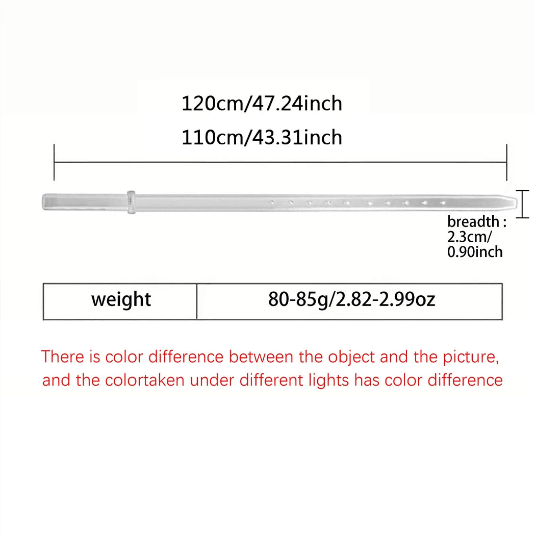 Vintage Spicy Girl High-End Women's Belt Versatile Fashion Accessory for Jeans And Dress Pants Temperament Niche Style