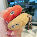 Winter Matte Corduroy Fabric Hook Earphone Case For Apple Airpods 1 2 3 4 Pro 3 2 Wireless Bluetooth Earphone Anti Scratch Cover