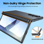 Fit for Magsafe,Hinge Protection,Screen Protector,Built-in Hidden Kickstand,Slim Shockproof Phone Case for Galaxy Z Fold 7-Black