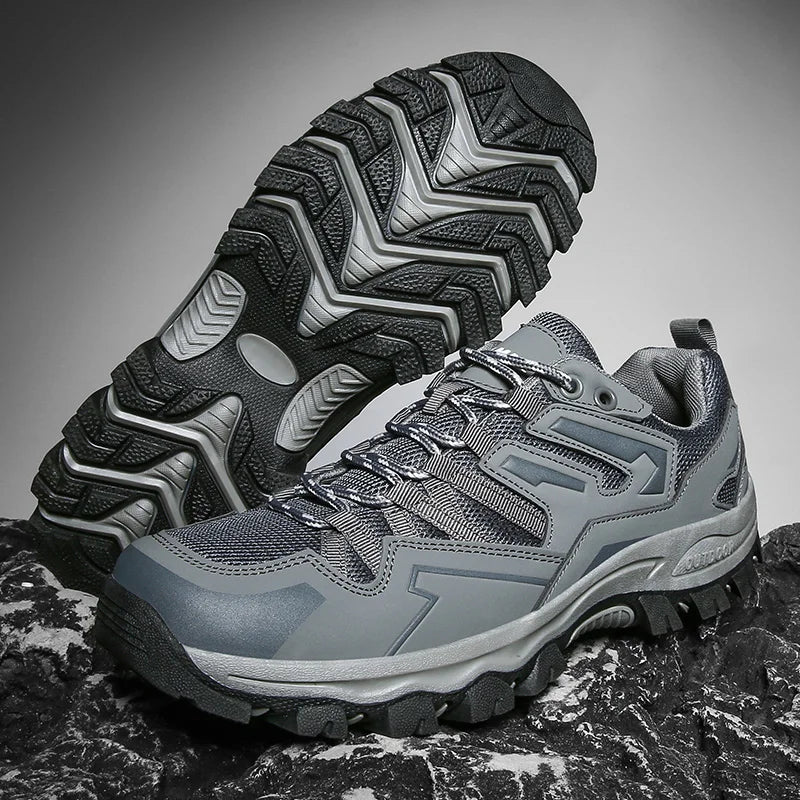 2025 Hiking Shoes Men Women Mesh Sneakers Breathable Fashion Mountain Shoes Boy Spring Autumn Summer Work Shoes Outdoor Trekking