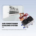 A78E-144W Thermoelectric Peltier Refrigeration Cooler 12V Semiconductor Air Conditioner Cooling System DIY Kit