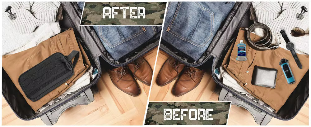 Tactical Toiletry Bag For Men Hygiene Bag Mens Shaving Kit Travel shower Makeup makeup pouch cosmetic organizer bags