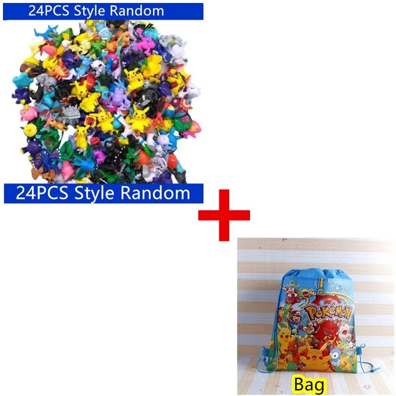 144 Style Anime  Action Figure Model Pokemon Figure Toys Ornamental Decoration Collect Toys For Children's Christmas Gift