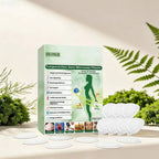 2026 Newest Nano Microneedle Firming Sticker - Moringa & Curcumin Extract, Skin Tightening, Fat Management For Women Men