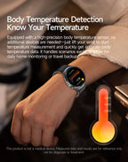 2026New AI-Diagnosis Care Smartwatch ECG+PPG Accurate Uric Acid Blood Pressure Body Fat Five organ Fitness Waterproof Smartwatch