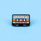 Retro 80s 90s Enamel Pins Vintage Cassette Tape Brooches Old School Lapel Pins for Backpacks Jewelry Gift For Friends