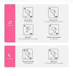 Baseus Bass BS2 Lite True Wireless Earbuds Bluetooth 6.0 Semi-in-Ear Earphones 2-Mic AI ENC 40H Playtime IP55 SuperBass Ear buds