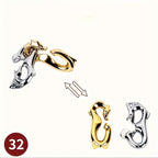 A classic intellectual metal puzzle toy, a difficult educational game toy for Christmas, Thanksgiving and birthday gifts