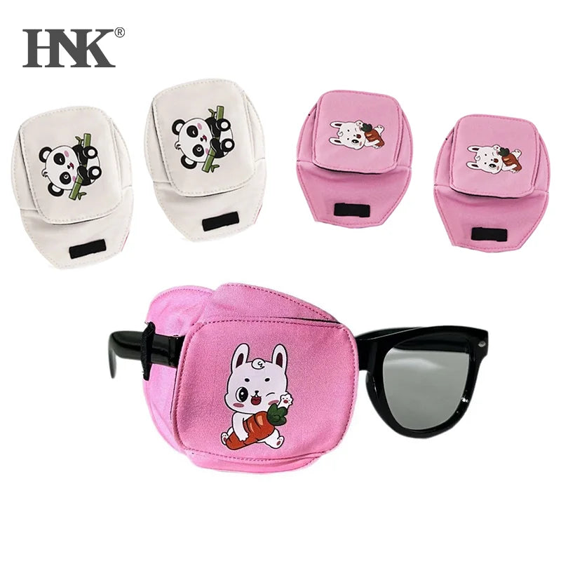 1Pcs Cute Kids Strabismus Treatment Vision Care Children Kids Child Occlusion Medical Lazy Eye Patch Eyeshade