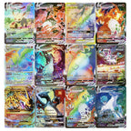 10-100Pcs Pokemon Cards English French Spanish German Italian GX Team Vmax EX Shining Game Battle Trading Collection Card Toys