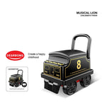 Kids Train Riding Toy Ailway Classical Electric Model Can Carry A Small Train Rail Car Children's Baby Walker Stroller Toys Boys
