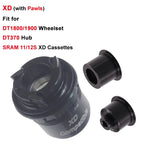 Bicycle Micro Spline Freehub MTB Road Bike Hubs Converters End Cap Adapter 11/12 Speed MS HG DT Hub Body Driver for XD DT240/350