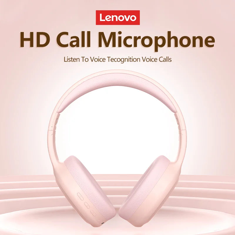 Choice Lenovo th30 wireless headphones Bluetooth earphone 5.0 foldable headset sport headphone game Fone Bluetooth earbuds
