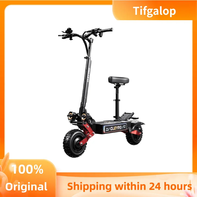 TIFGALOP CL8 Electric Scooter 6000W Powerful Motor 60V 33Ah Battery up to 100km Range Street Legal Adult Microcar Electric Scoot