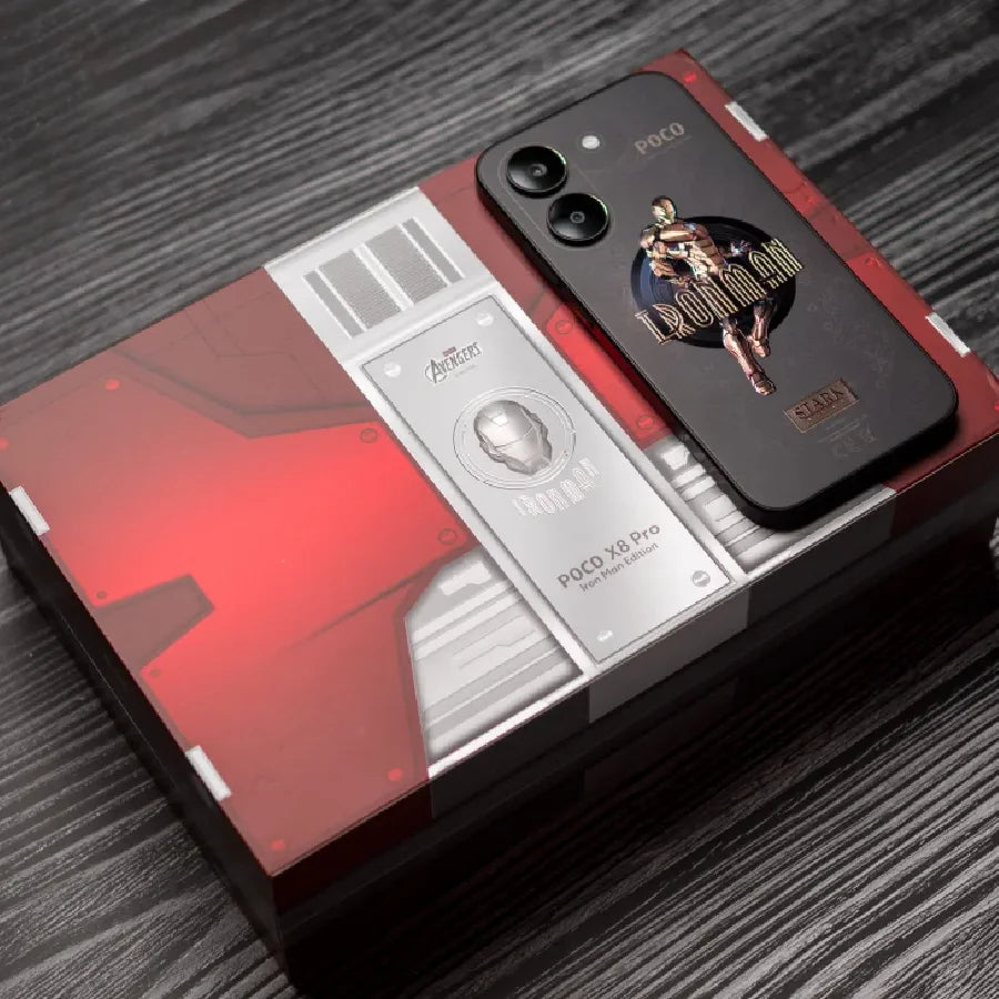 POCO X8 Pro 5G Iron Man Edition 12GB 512GB NFC Smartphone Dimensity 8500-Ultra 6500mAh Battery Sensor Sony IMX882 50MP Secondary image