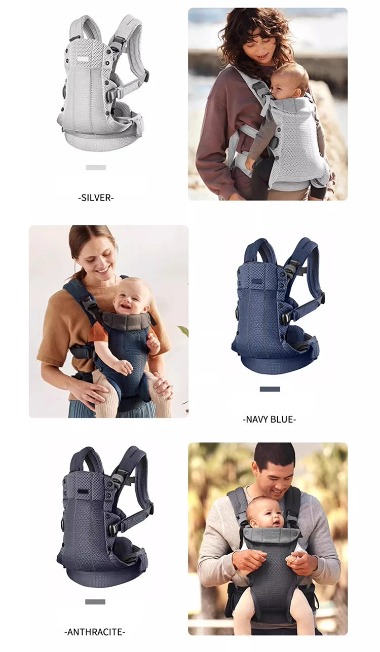BabyBjorn  Baby Carrier in 3D Mesh | Ergonomic 3-in-1 Design Supporting Newborns and Toddlers (7-40 Pounds)