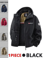 Men's Autumn and Winter Outdoor Hooded Jacket, Suitable for Daily Wear at Home, for Travel, Parties, Commuting, Outdoor Fashion Versatile, Enhances Temperament, Streetwear, Travel Wear.