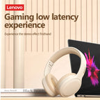 Choice Lenovo th30 wireless headphones Bluetooth earphone 5.0 foldable headset sport headphone game Fone Bluetooth earbuds