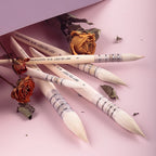 Artsecret 1PC High Grade 88GS Goat Hair Wooden Handle with Cut Tip Soft Head Watercolor Art Brush Painting Tool Artist Supplies