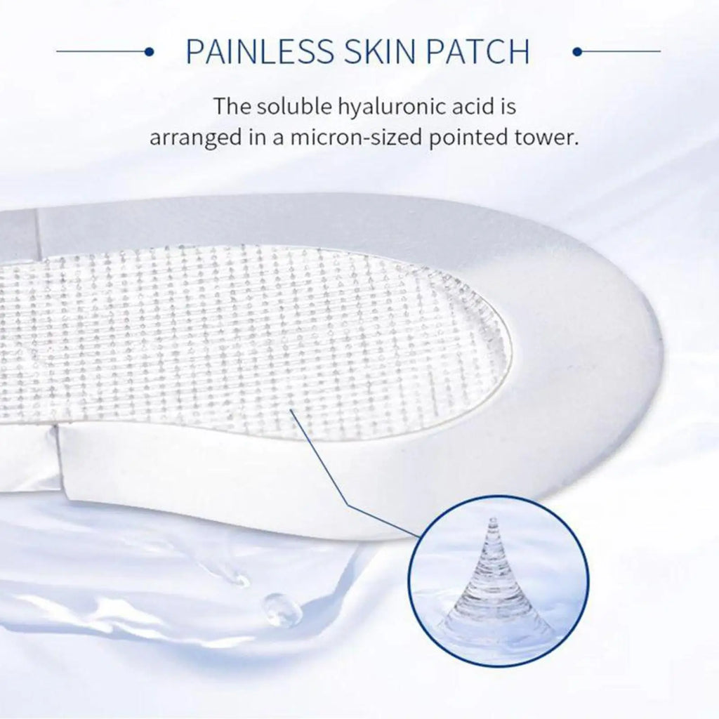 5/10/30PC Microneedle Eye Patches Mask Korean Skin Care Hyaluronic Acid for Anti Wrinkle Aging Dark Circle EyesMask Moisturizing