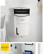 Full New Hand Dryer Induction Hotel Restauran High Speed Jet-type Hand Drying Machine Double-sided hand dryer 220v