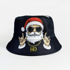 Classic Popular Funny Novelty Christmas Santa Claus gift fisherman hat Outdoor Leisure Sunscreen Sun Hat Men Women bucket hats
