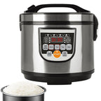 5L Electric Rice Cooker Smart Digital Portable Car Rice Cooker Truck Multi-Cooker Soup Porridge Cooking Food Steamer For Home