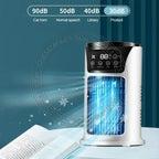 Multifunctional Evaporative Cooling Fan Portable Cold Air Conditioner Small Air Cooler Natural Air-cooled Fan for Desk