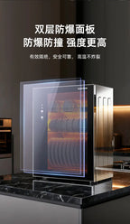 New No Drain Compact Vertical Dish Sterilizer Dryer All-in-One for Home Kitchen Commercial Catering